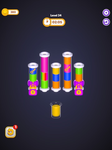 Color Pipe Puzzle iPad screenshot