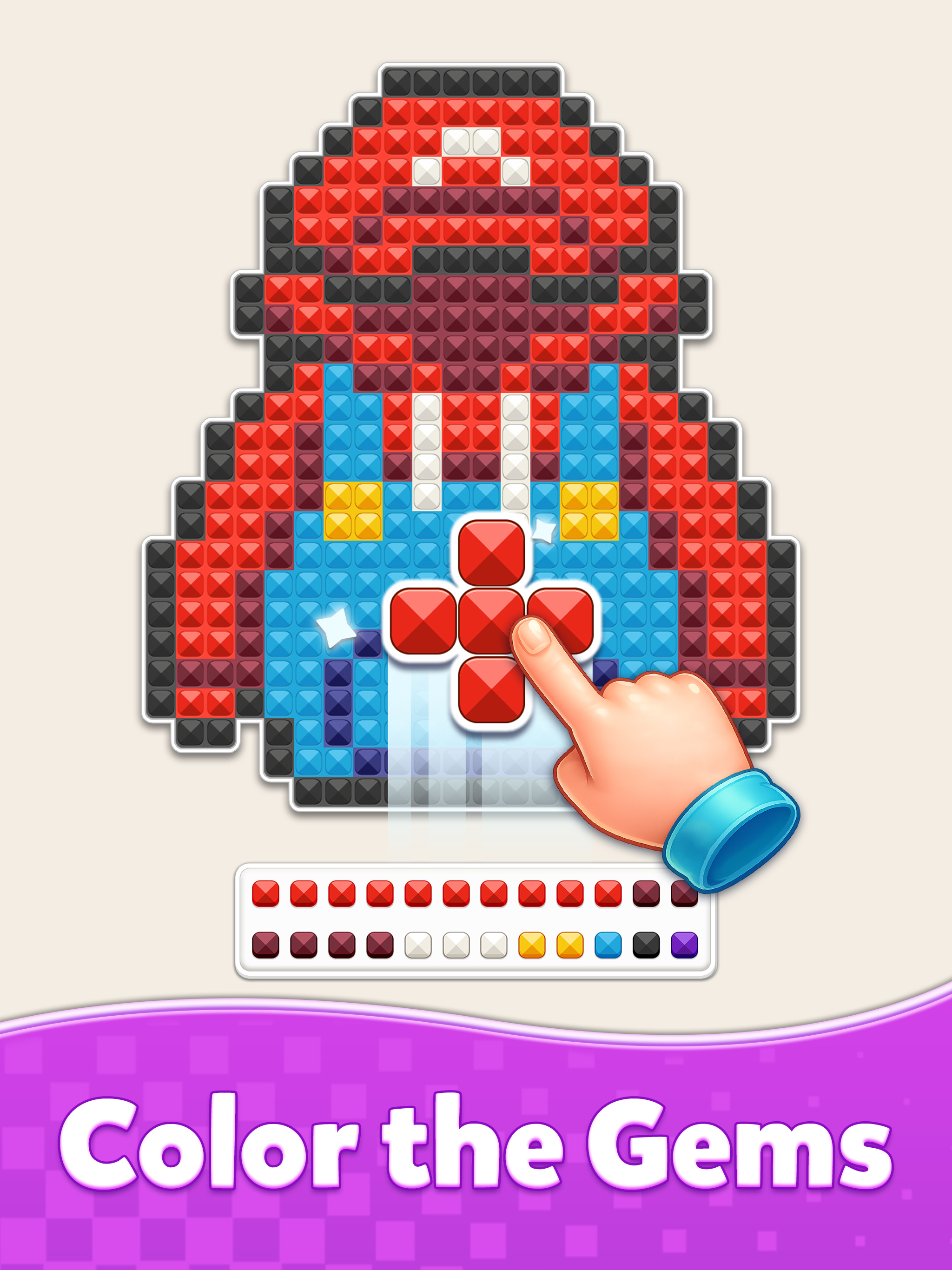 Jewel Art - Voxel Diamond Art screenshot 9