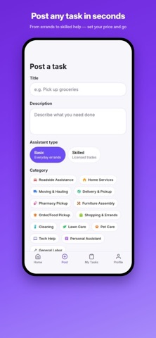 Mobile Assistant: Local Help iPhone screenshot