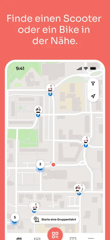 Voi – e-scooters & e-bikes screenshot 2 of 8
