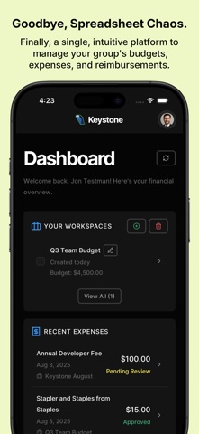 Keystone: Shared Budgets Screenshot 1 of 5