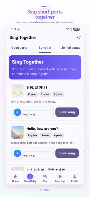 mallo - Speak Languages screenshot 1