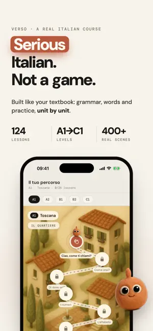 Verso: Learn Italian screenshot 1