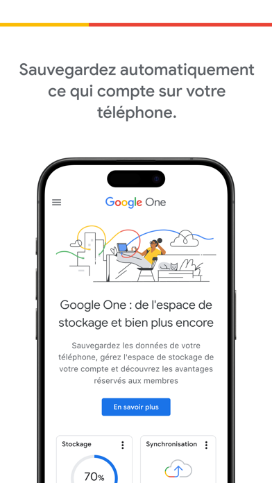 Screenshot #1 pour Google One