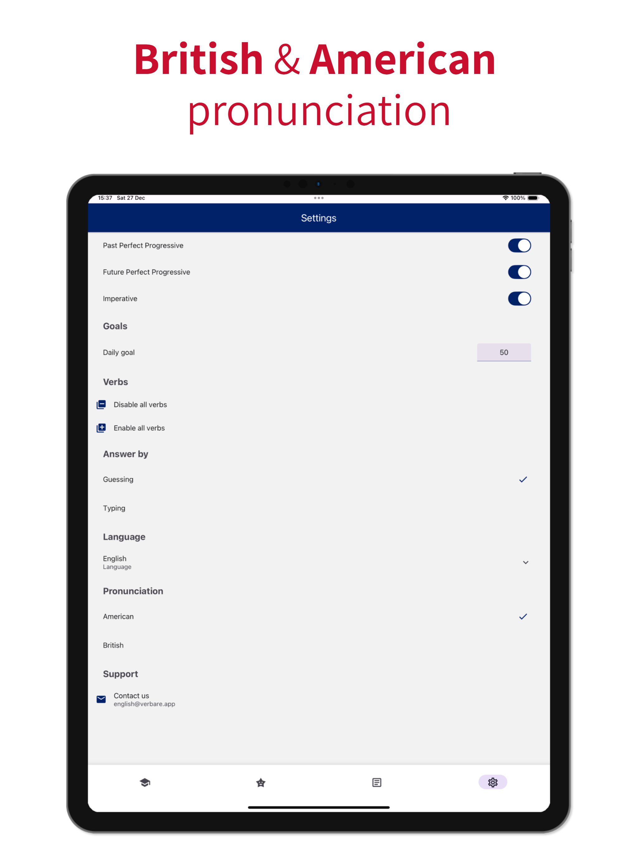 Verbare - English verbs screenshot 10
