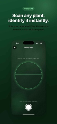 Flora AI: Plant Care Scanner iPhone screenshot