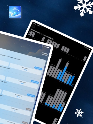 Ski Snow Planner iPad screenshot