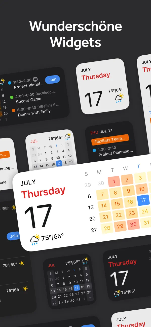 Fantastical - Calendar & Tasks iPhone App Screenshot 10 – Produktivität