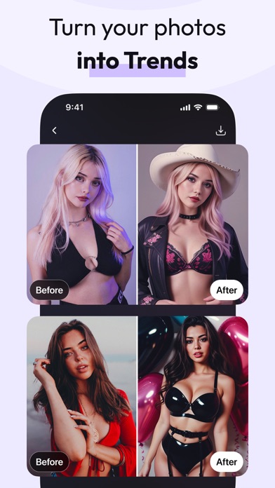 Nufa: AI Body Photo Editor Screenshot
