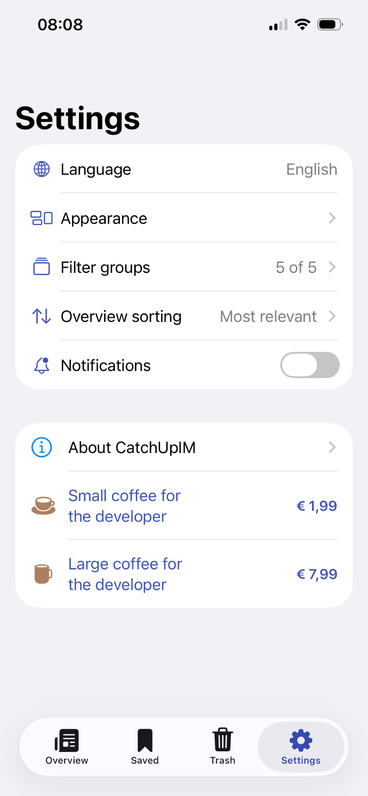 CatchUpIM screenshot 3