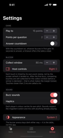 Game Show Buzzer & Scoreboard screenshot 6
