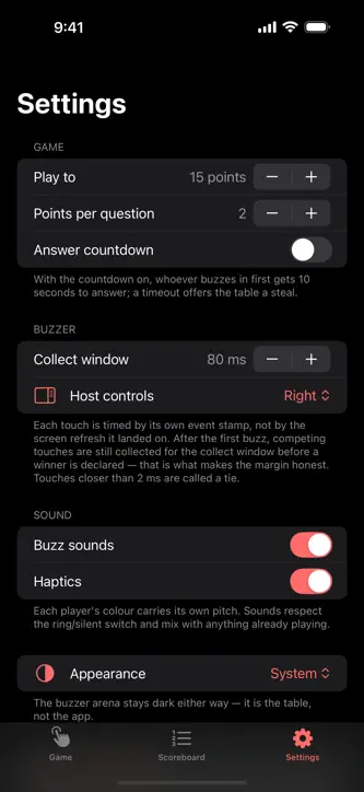 Game Show Buzzer & Scoreboard screenshot 6