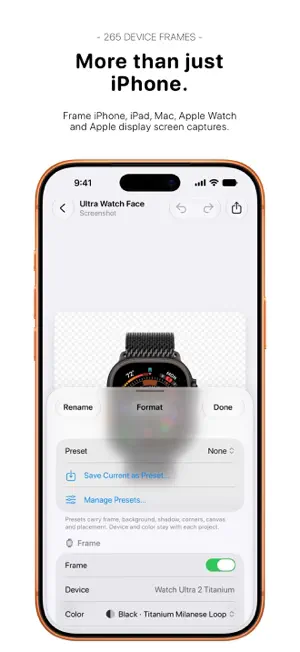Frames - Device Mockups screenshot 2