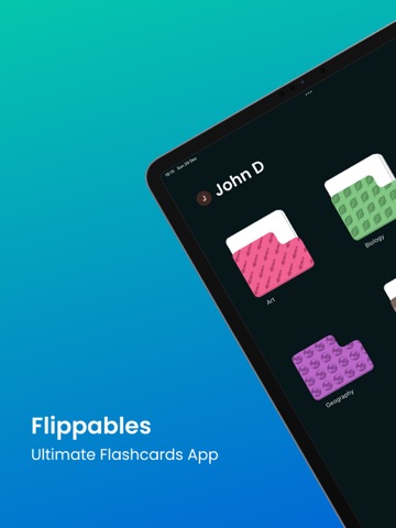 Flippables Flashcards iPad screenshot