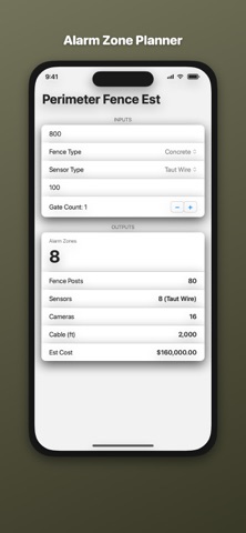 Fence Calculator: Perimeter のスクリーンショット