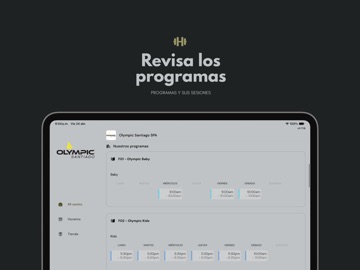 Olympic Santiago iPad screenshot