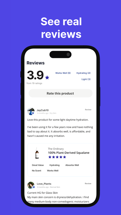 SkinSort - Skincare Scanner Screenshot