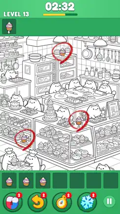 Cat Snack Bar : Triple Match iPhone image 1