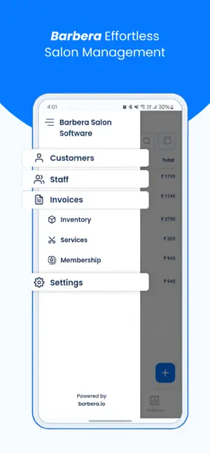 Barbera - Salon Management App screenshot 1