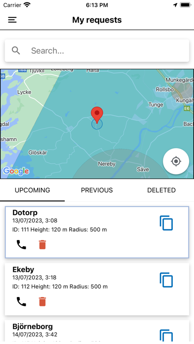 Dronerequest Screenshot