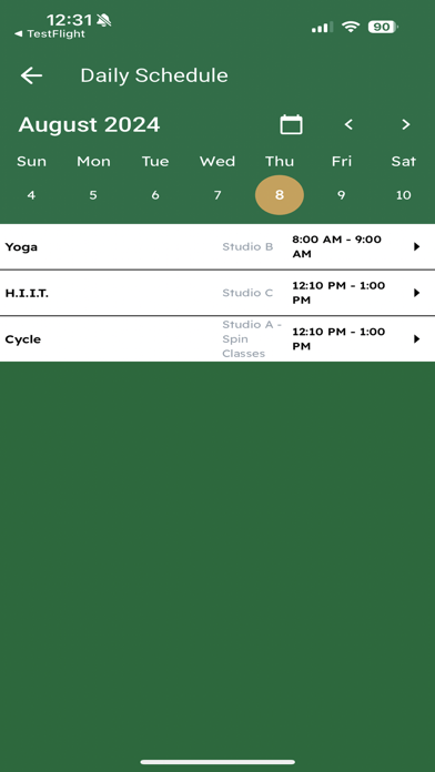 Wright State Recreation Screenshot