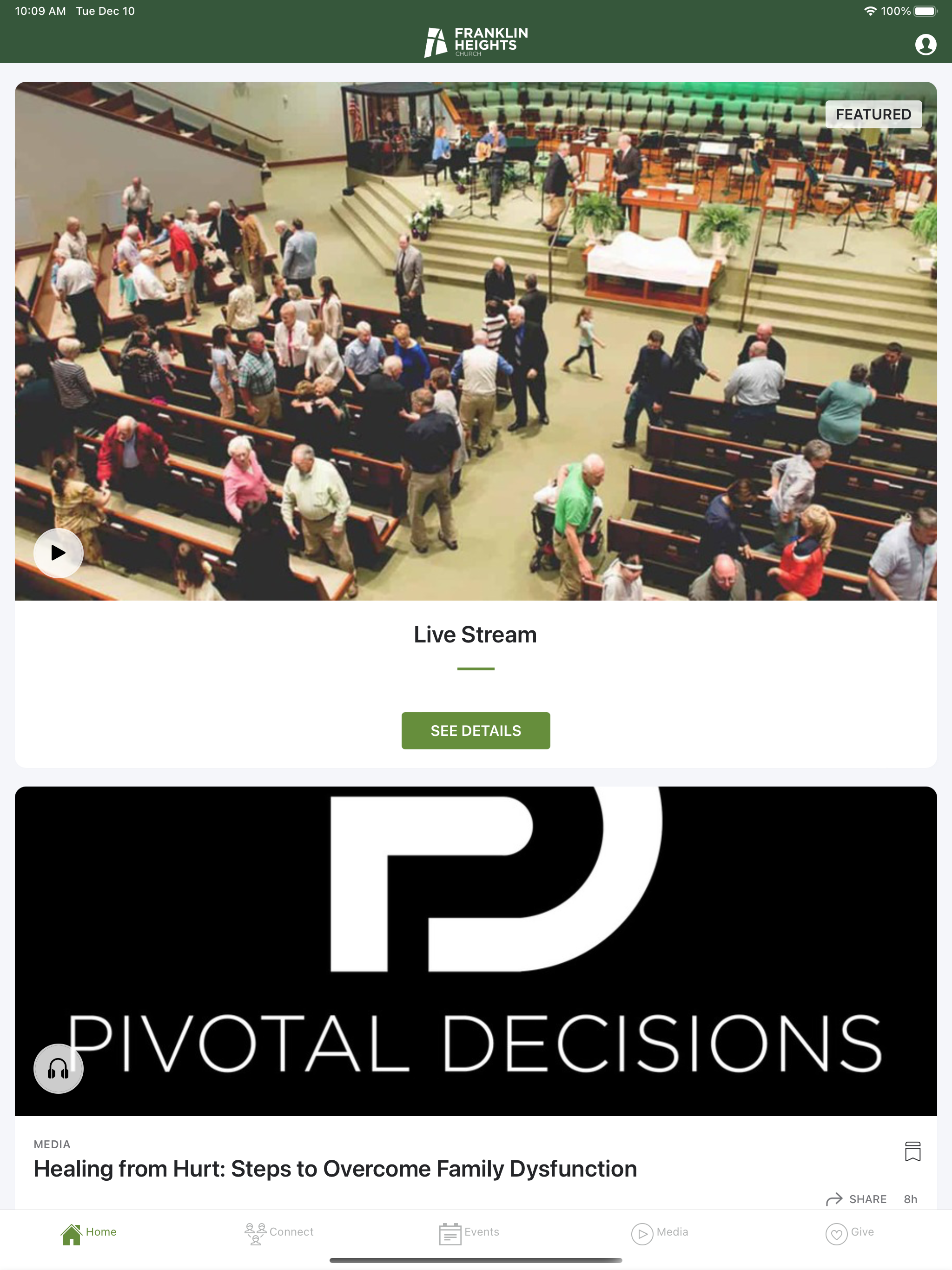 Franklin Heights Church screenshot 4