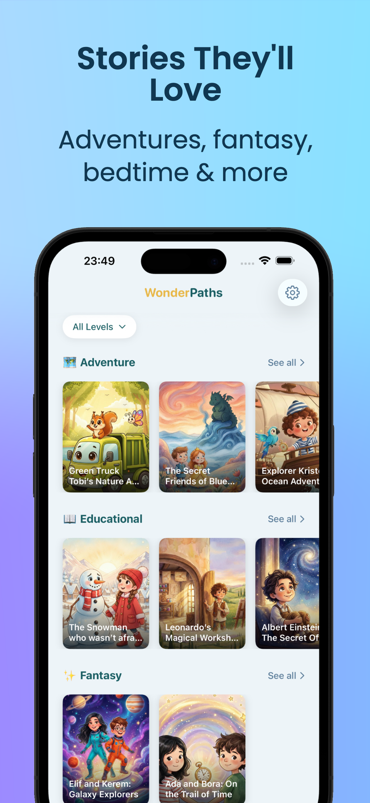 WonderPaths: Story Books screenshot 5