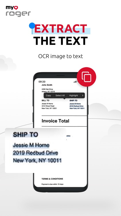 MyQ Roger: OCR scanner PDF screenshot-5