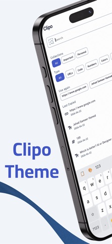 Clipo - Clipboard & Keyboard screenshot