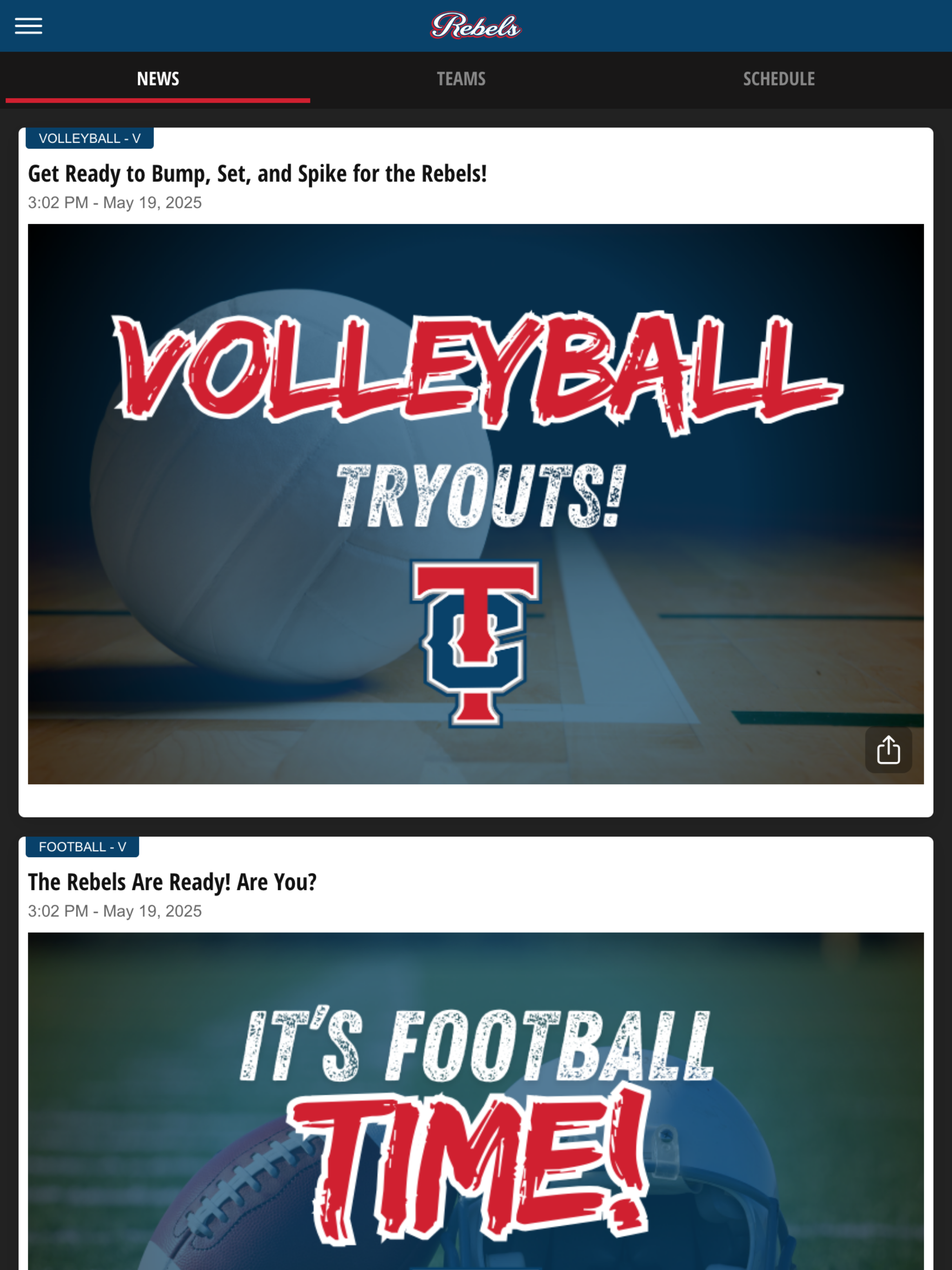 Teurlings Catholic Athletics screenshot 9