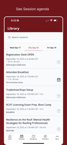 RCAT Texas Roofing Conference screenshot