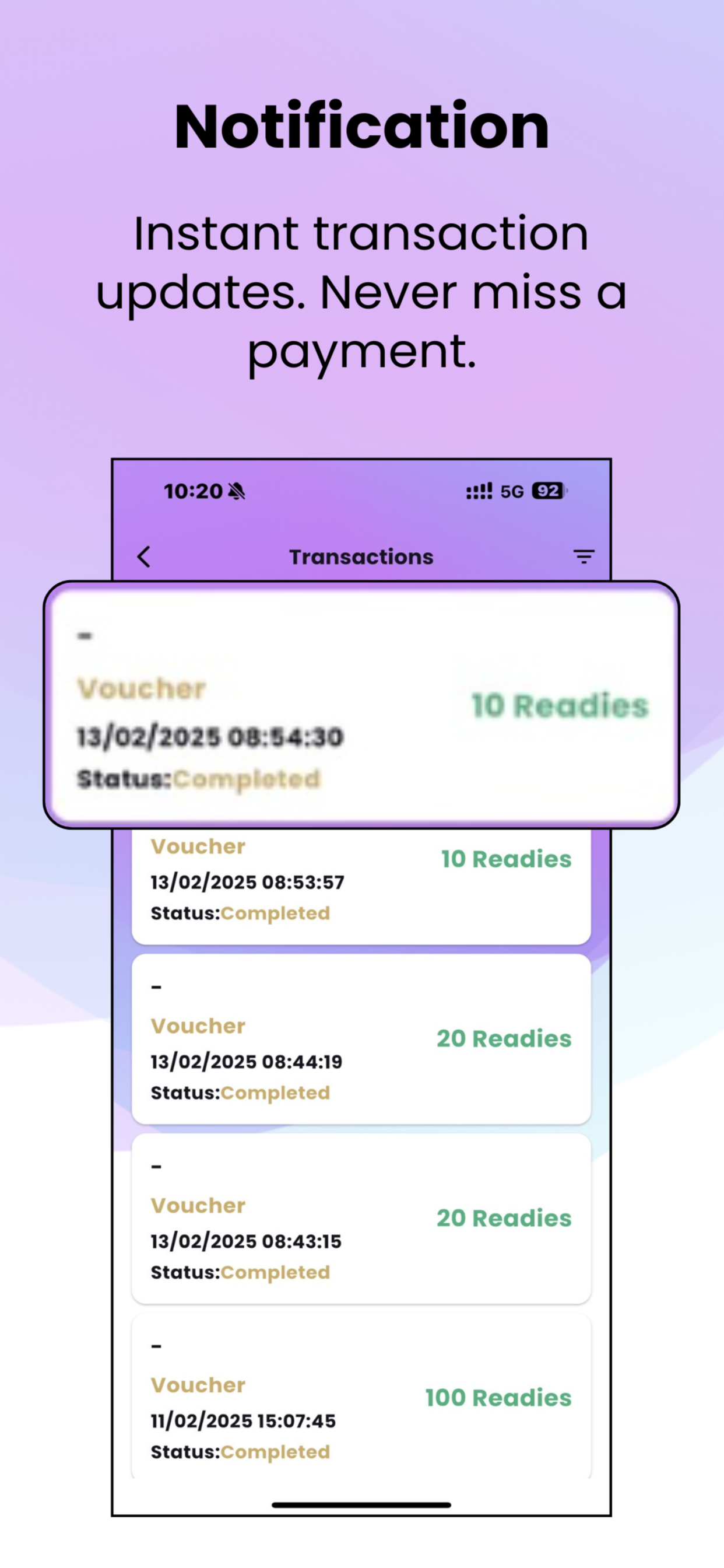 Readies Pay screenshot 5
