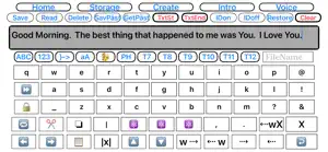 MyOwnKeyboard PHONE screenshot 1