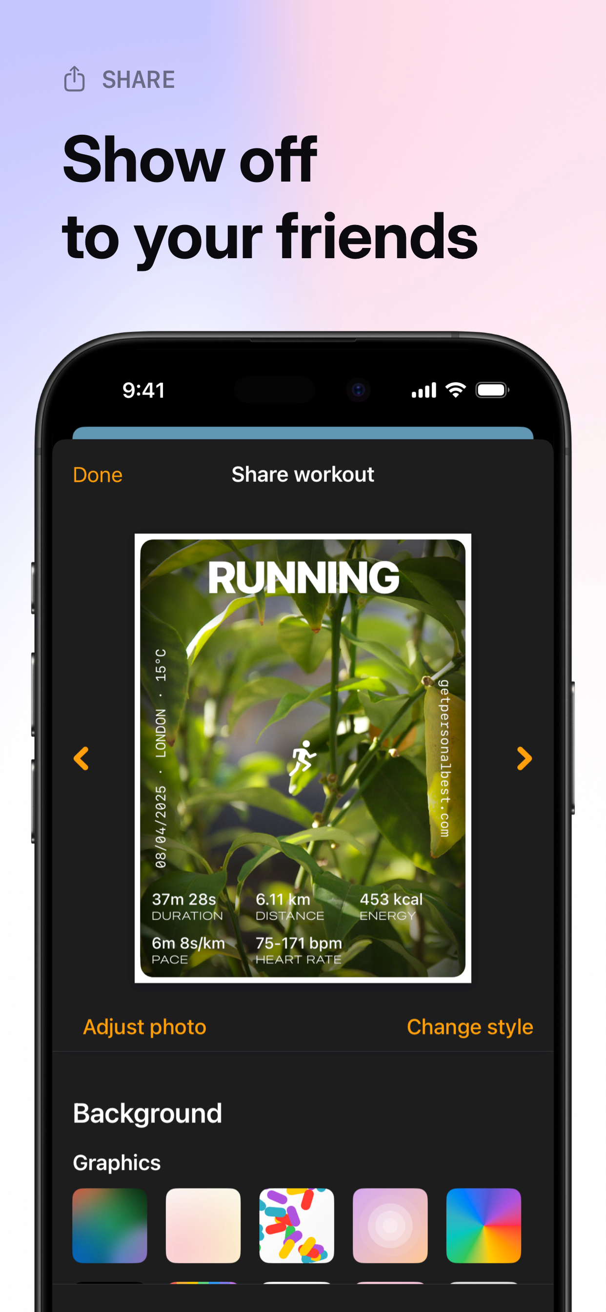Workout Stats: Personal Best