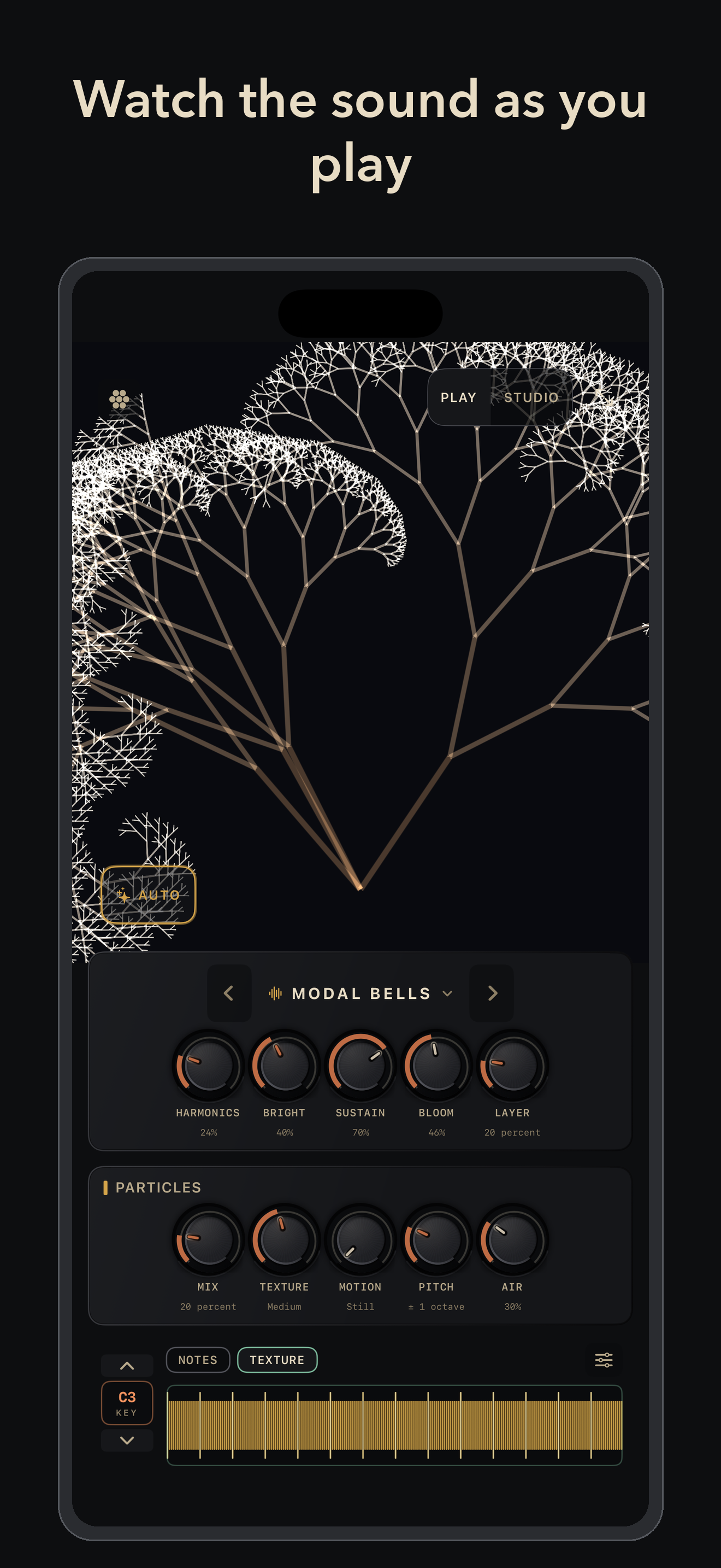 Particle Chimes: Ambient Synth screenshot 2