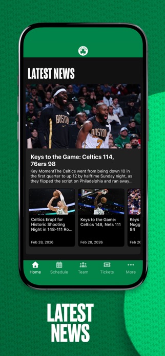 Boston Celtics Screenshot 2 of 7