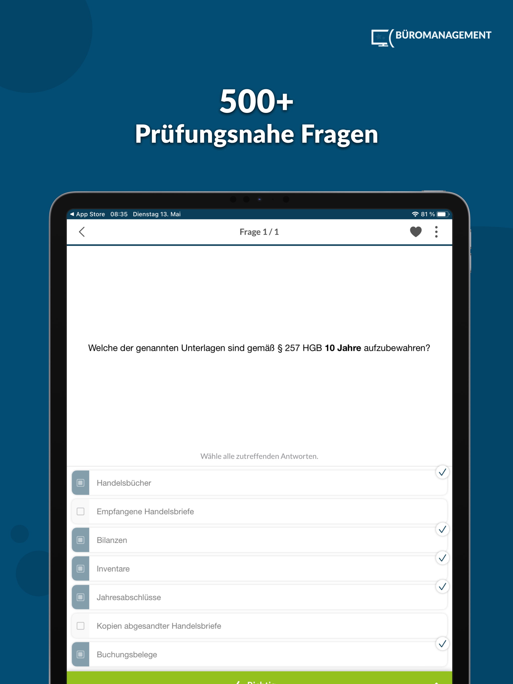 Büromanagement Trainer