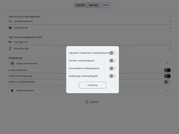 Trademark Watchdog iPad screenshot