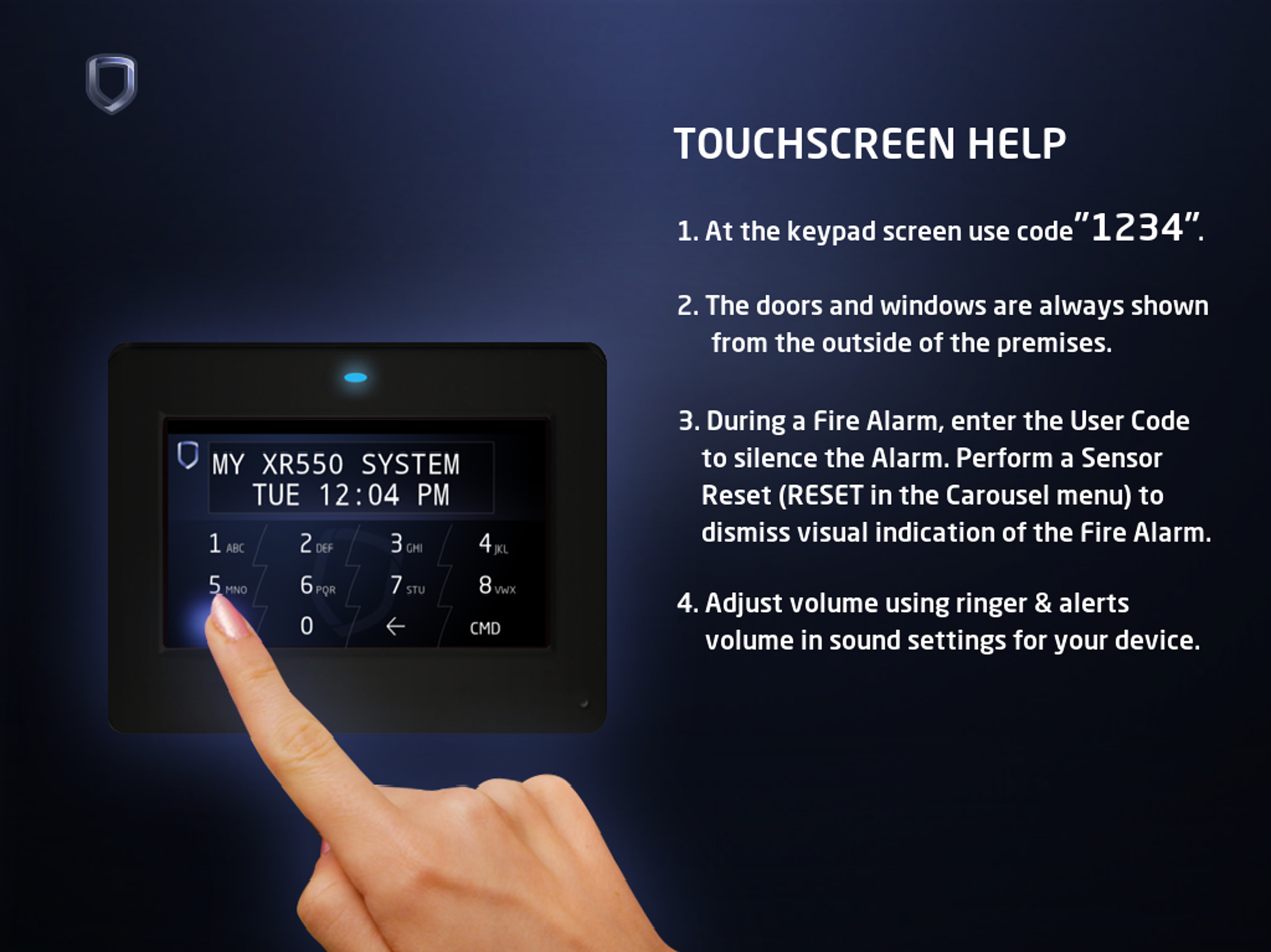 DMP Touchscreen screenshot 5