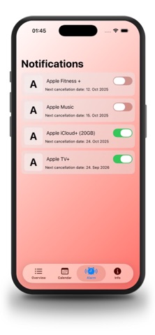 Subscriptions and Budget Screenshot 4 of 4