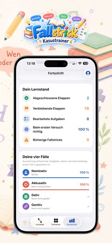 Fallstrick – Kasustrainer iPhone screenshot