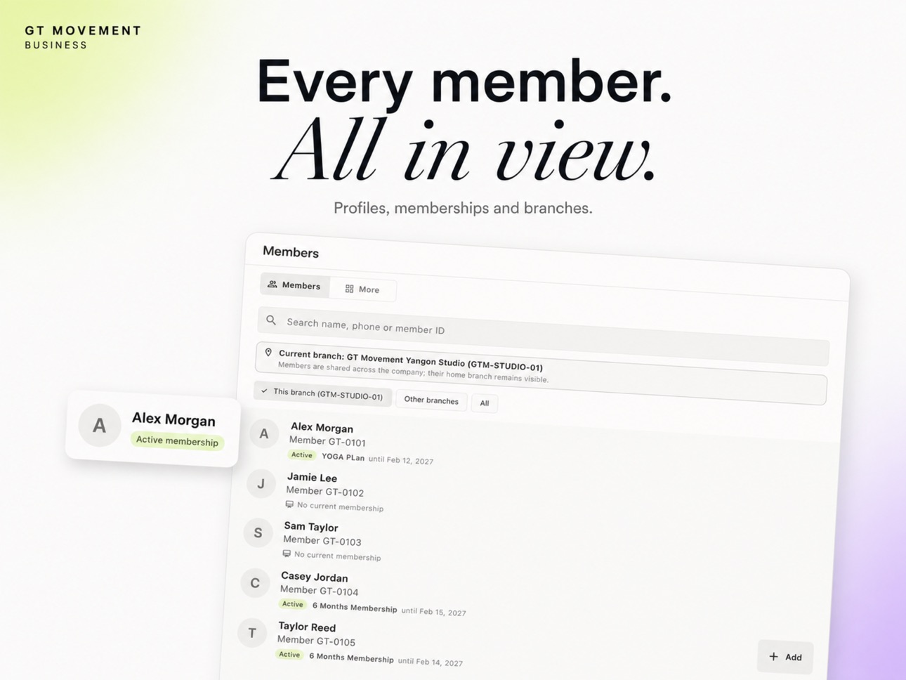 Screenshot 7 of GT Movement Business