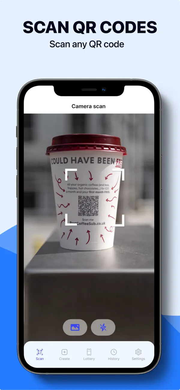 #2. Scan QR Code - Create QR Code (iOS) Ved: Fire Technologies Hong Kong Limited