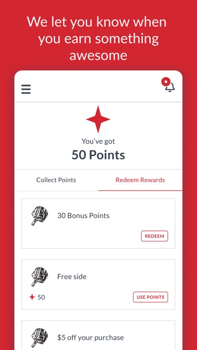Your Pie Rewards iPhone screenshot 4 - Food & Drink app