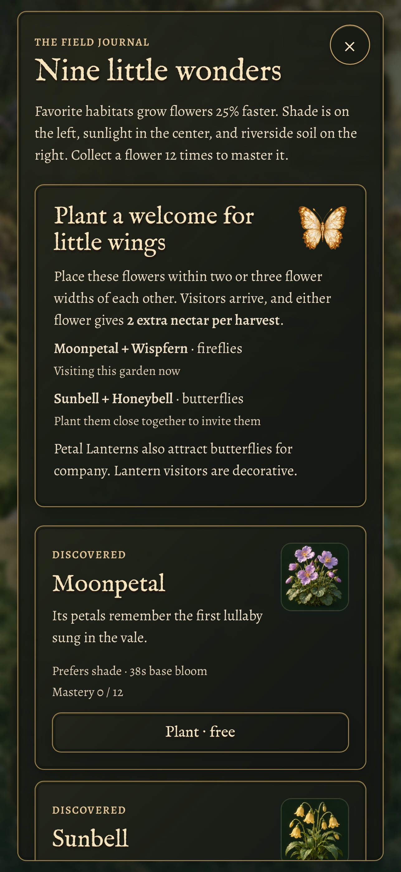 Screenshot 2 of Moonpetal: Wildsong Vale
