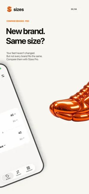 Sizes: Shoe Size Converter screenshot 2