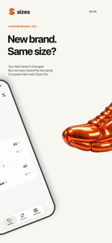 Sizes: Shoe Size Converter Screenshot 2 of 4