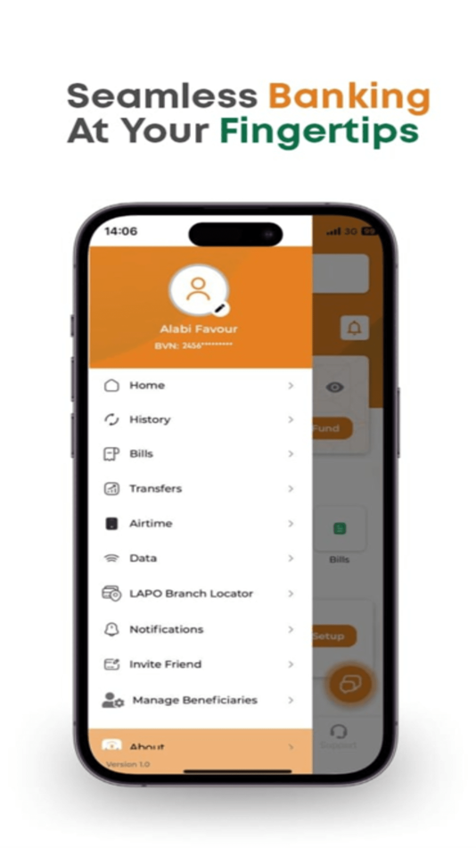 #3. LAPO Mobile App (iOS) 由: LAPO MFB