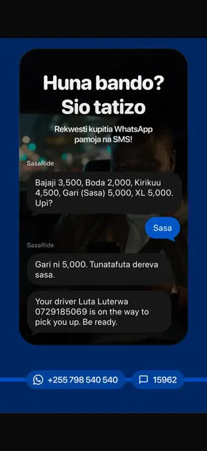 SasaRide screenshot 4