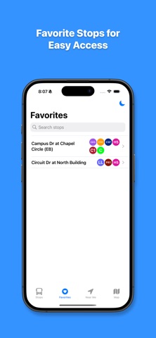 Duke Bus iPhone screenshot